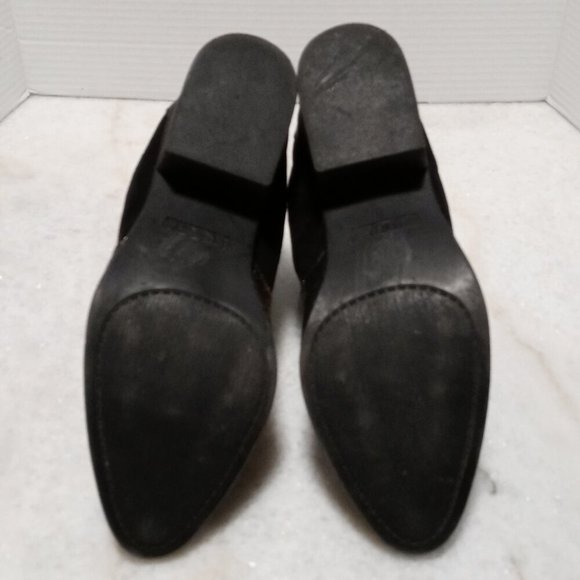 Groove Candace Faux Leather Gold Leaf Cowboy Boots Booties Ankle Boots Women Sz - Picture 10 of 14